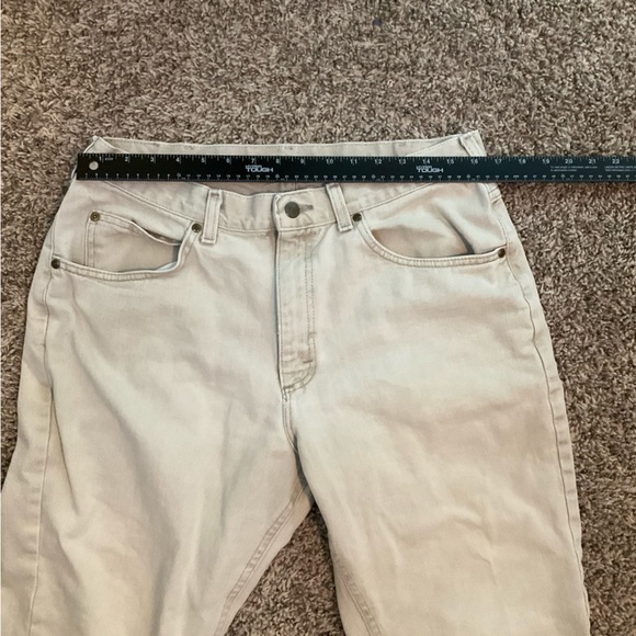 LL Bean Classic Fit Jeans Of-White Size 36W x 29L - Picture 8 of 8